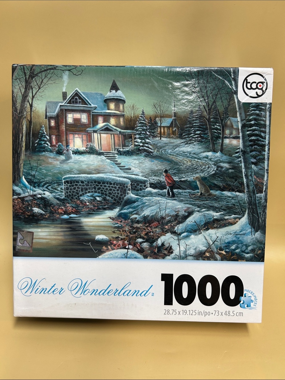 TCG Sure-Lox Puzzle Winter Wonderland ~HOMEWARD BOUND~ 1000 Pièces